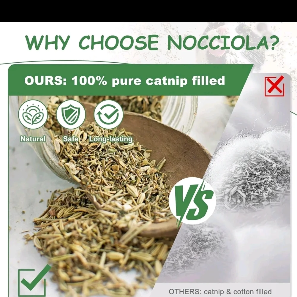 Nocciola Premium Catnip Pre-Rolls 3-Pack - Green